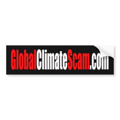 GlobalClimateScam Bumper Sticker by minnesotamajority