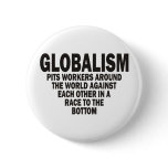 Globalism Pinback Button