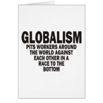 Globalism Greeting Card