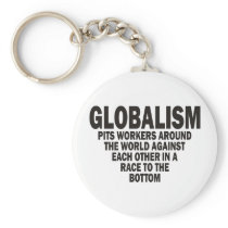 Globalism Key Chain