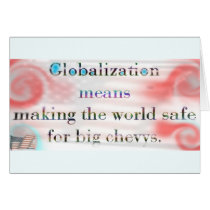 Globalization by USA (card)