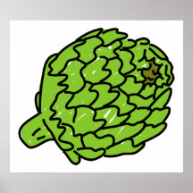 Globe Artichoke Poster