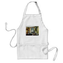 Globe, Books and Lamps Aprons