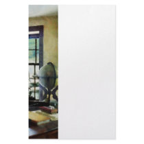 Globe, Books and Lamps Stationery Paper