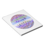 GLOBE Earth :  Holy Purple Light Show Memo Pads