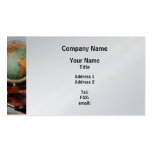Globe on Piano - Platinum Business Card