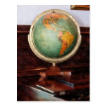 Globe on Piano Post Cards