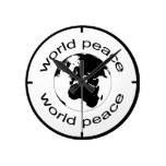 Globe Round Clocks