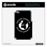 Globe Decals For iPod Touch 4G