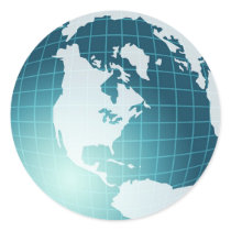 Globe stickers by prawny Globe stickers
