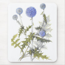 Globe Thistle Collection Mouse Pad