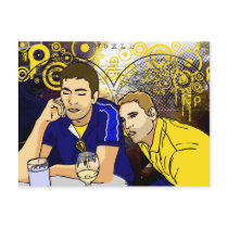 GLOBE TROTTERS postcards by Elle_Ichai GLOBE TROTTERS postcards
