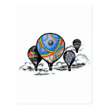 globes postcards
