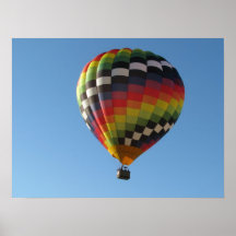 Globo 2 del aire caliente poster