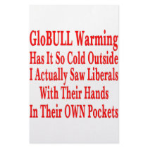 GloBULL Warming Has It So Cold Outside #2 Customized Stationery