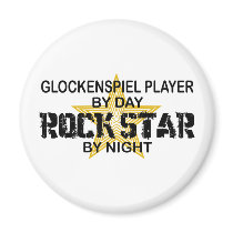 Glockenspiel Rock Star by Night magnets