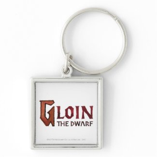 Gloin Name Keychain