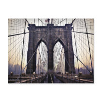 Gloomy Brooklyn Postcard