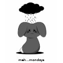 Gloomy Bunny t-shirts