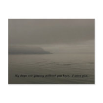 Gloomy days postcards