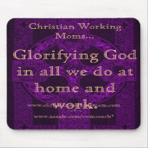 Glorfying God in all we do Celtic Mousepad