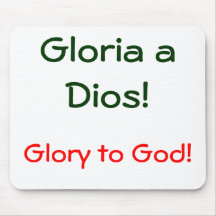 Gloria a Dios!, Mousepad