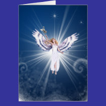Gloria Angel Christmas Card cards