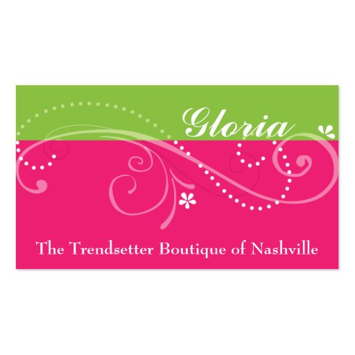 Gloria Business Cards