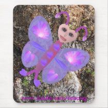 Gloria Butterfly mousepads