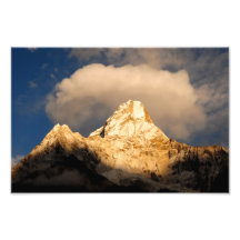 Gloria de coronación de Ama Dablam Arte Fotografico