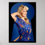 Gloria loves baseball print