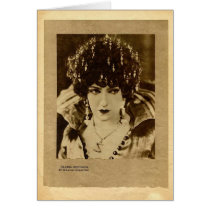 Gloria Swanson 1923 production portrait Card