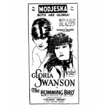 Gloria Swanson Humming Bird T-Shirt