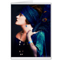 Gloria Swanson Peacock Card