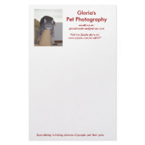 Gloria's Pet Photography stationary stationery by iona847 Gloria's Pet Photography stationary stationery