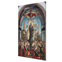 Glorification of St. Ursula and her Companions Canvas Print
