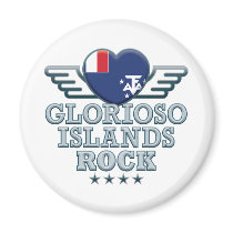 Glorioso Islands Rock v2 Magnet