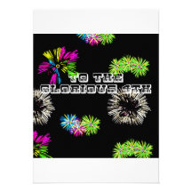 Glorious 4th custom invitation