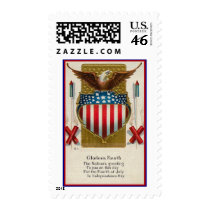 Glorious Fourth Postage Stamps