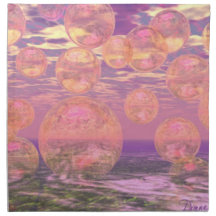 Glorious Skies – Pink and Yellow Dream Printed Napkins