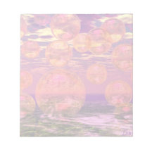 Glorious Skies – Pink and Yellow Dream Memo Notepads