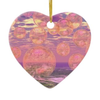 Glorious Skies &ndash; Pink and Yellow Dream ornament