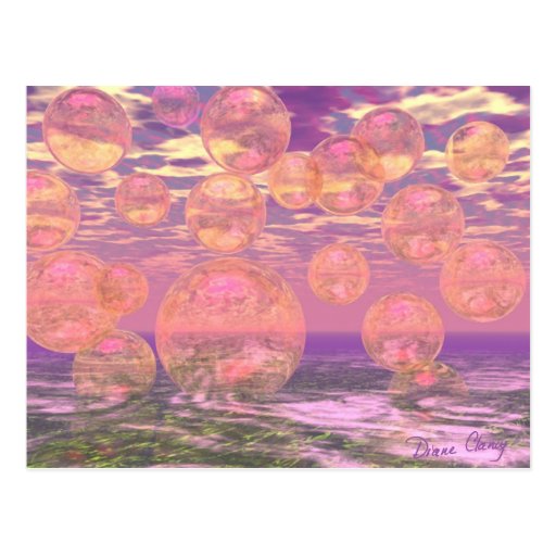 Glorious Skies – Pink and Yellow Dream Post Card