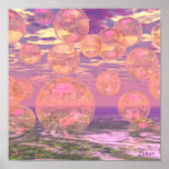 Glorious Skies – Pink and Yellow Dream Posters