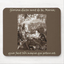Glorious things are told of thee O Mary mousepads by CatholicTraditions Glorious things are told of thee O Mary mousepads