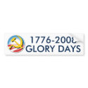 Glory Days bumper stickers