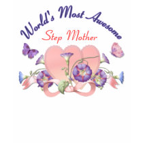 Glory Love for Step Mother t-shirts