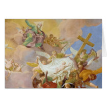 Glory of the New Born Christ by Daniel Gran Greeting Cards