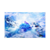 Glory of the New Jerusalem Canvas Print