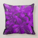 Glory of the Snow Purple Pillow